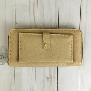 Time And Tru Women/'s Julia Mini Wallet Solid coin Holder Zipper pouch billfold